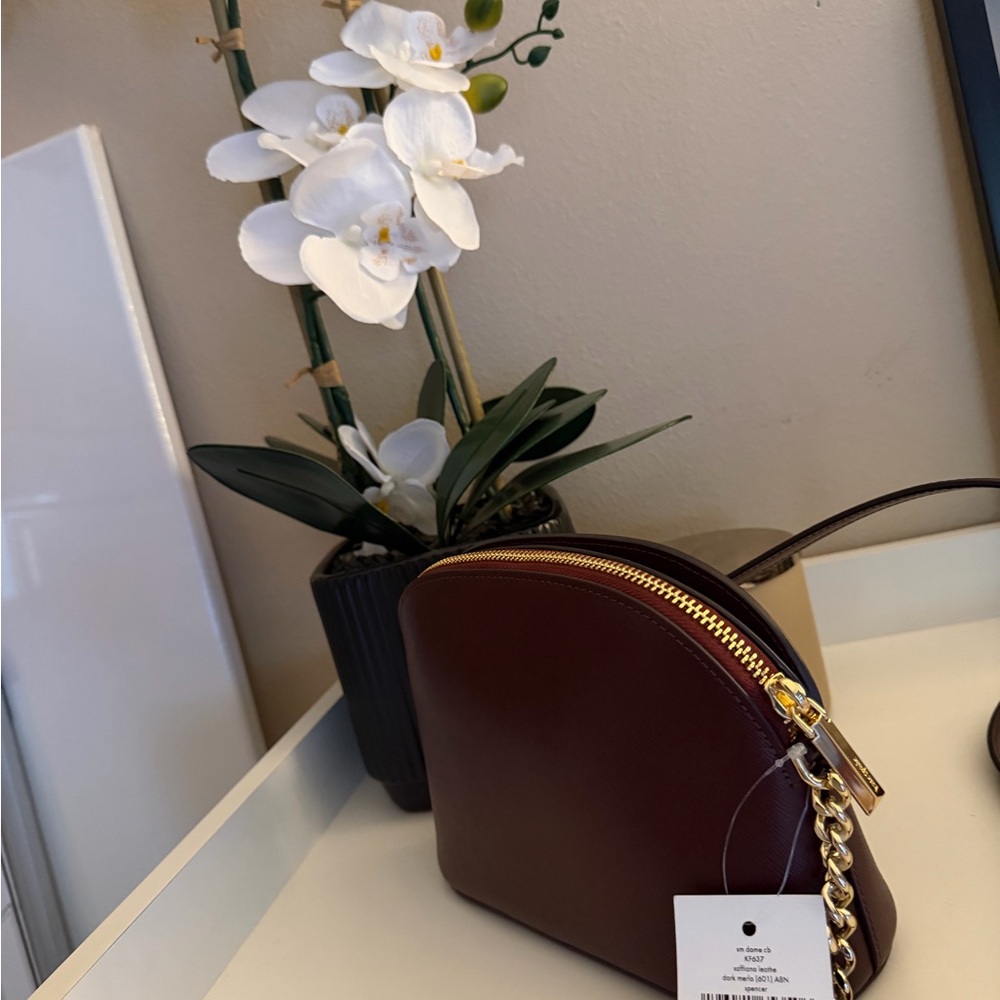 Kate Spade Spencer Burgundy Crossbody Bag - Picture 4 of 4